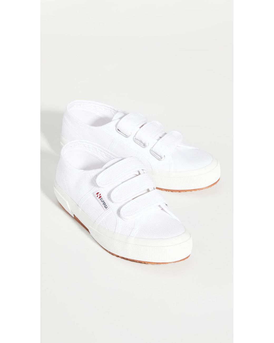 Superga 2750 Velcro Sneakers in White | Lyst Canada