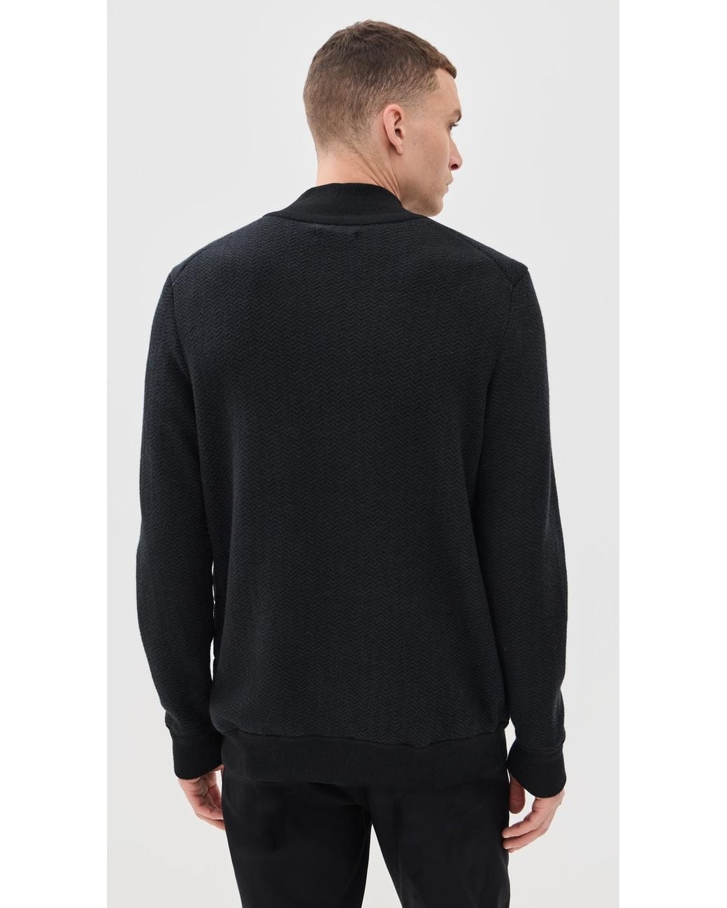 Redvanly Black Cliff Jacket for men