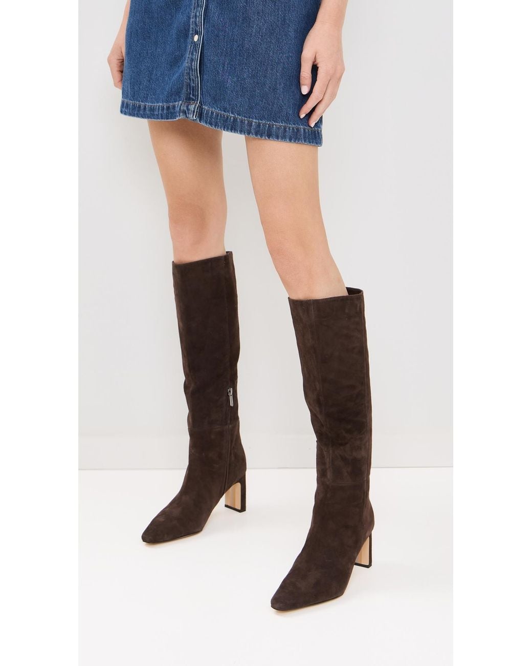 Sam Edelman Brown Sylvia (Chocolate Suede) Shoes