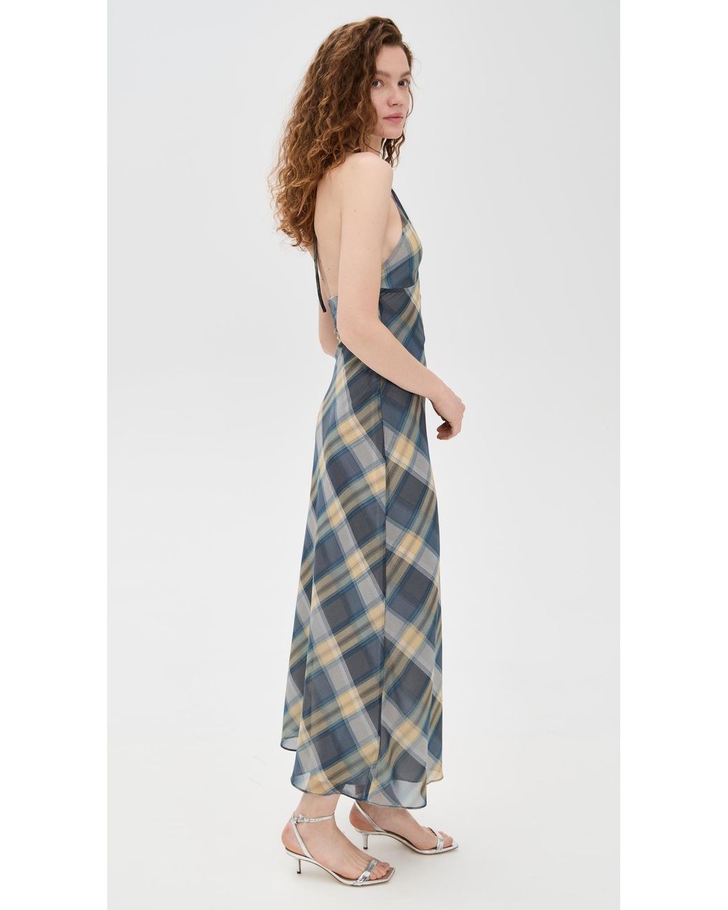 Lioness Shoreline Maxi Dress in Blue | Lyst