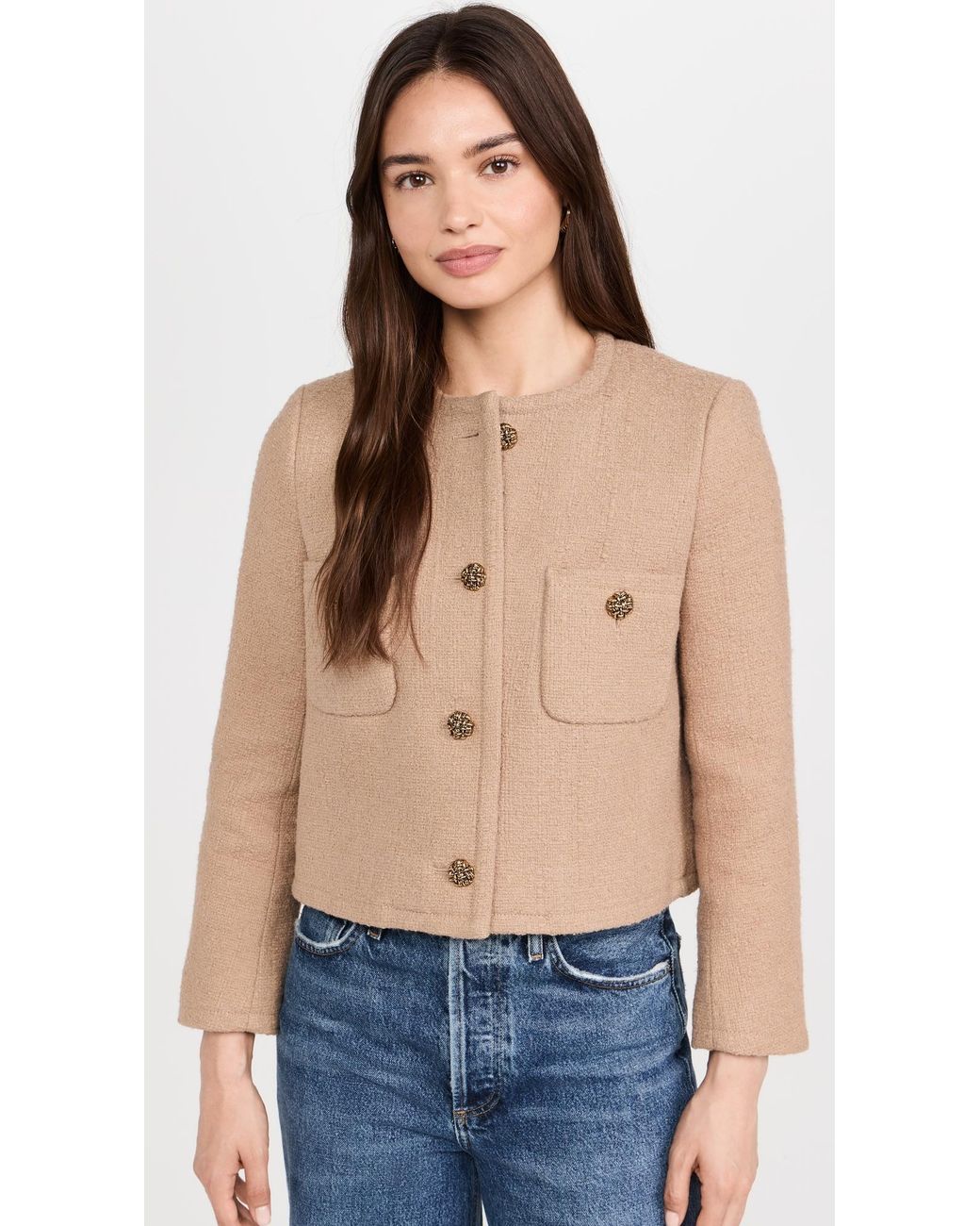 Ba&sh Blue Meredith Jacket