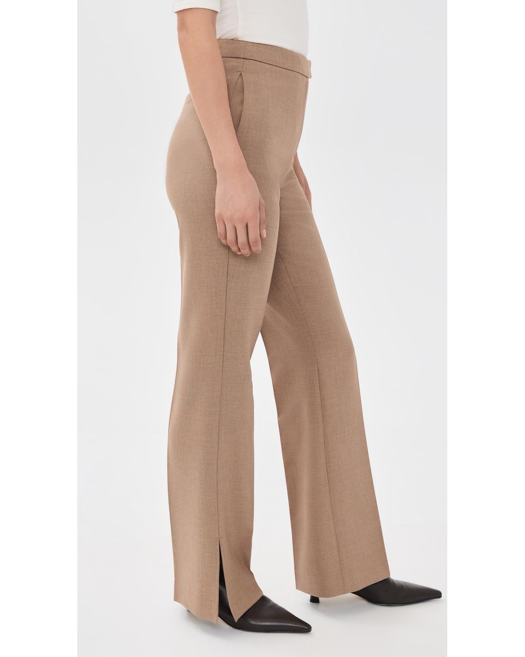 ALIGNE Natural Marlon Split Trousers