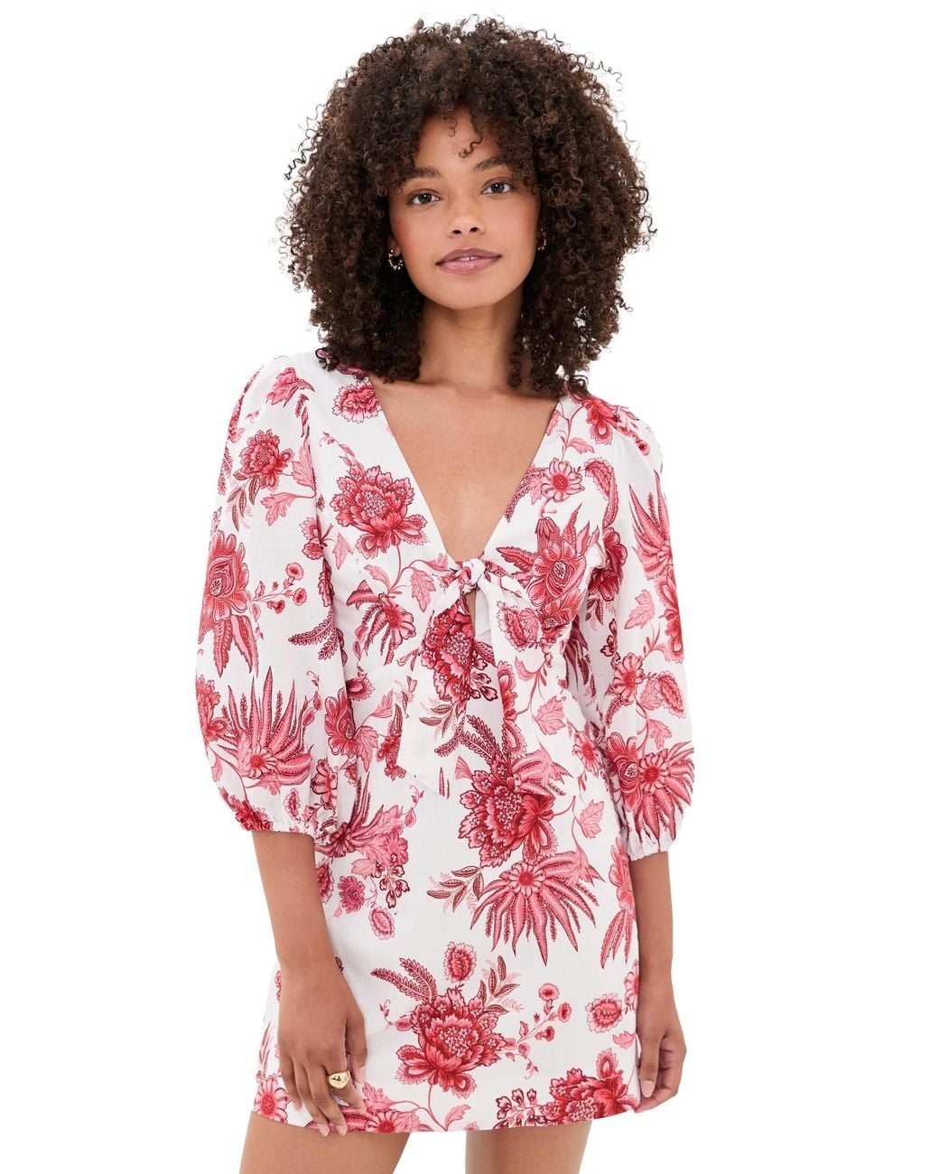 Kivari Red Bailey Mini Dress