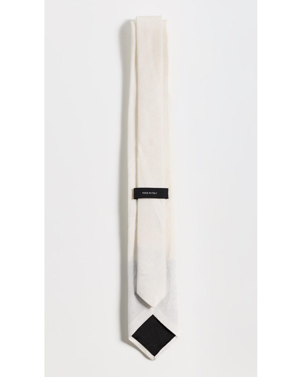 Boss White H-Tie for men