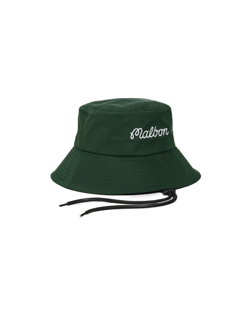 Malbon Green Bucket Hat for men