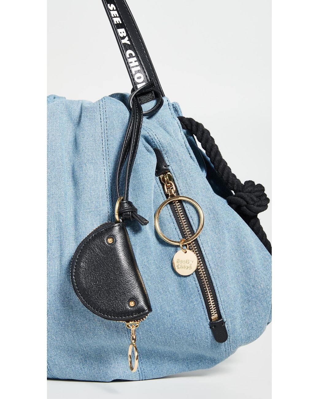 See By Chloe Flo Shoulder Bag in Blue Lyst