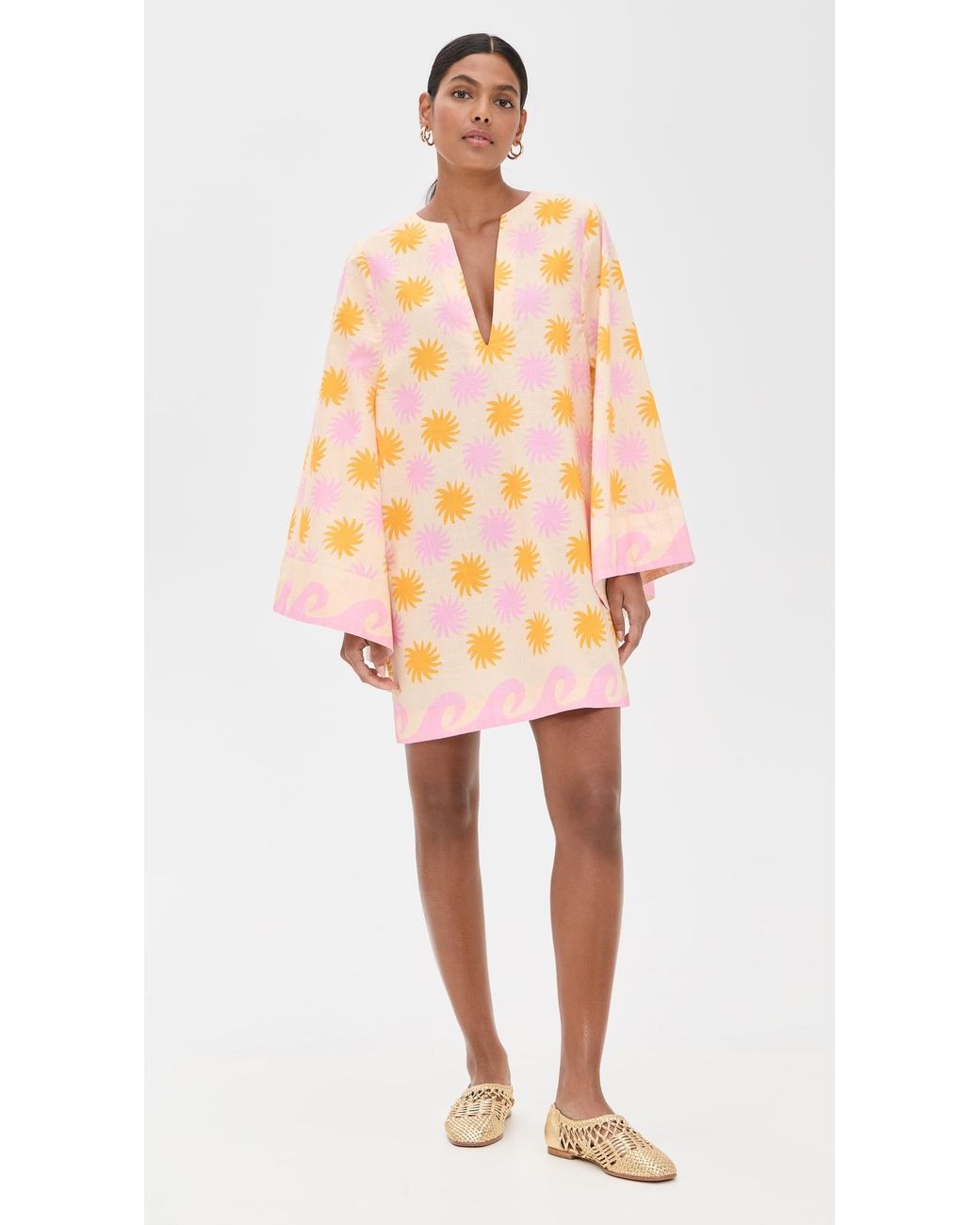 Sundress Orange Cady Dress