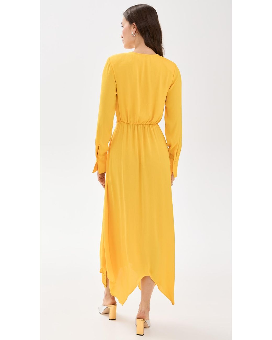 women's flowy dress Periwinkle Poise Blue Midi Dress | Trendy Women's Dress