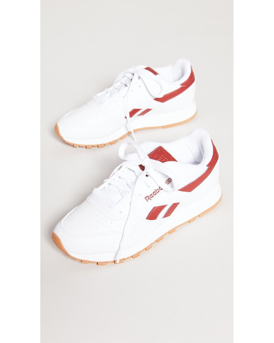 Reebok Classic Leather Vegan Sneakers in White | Lyst Canada