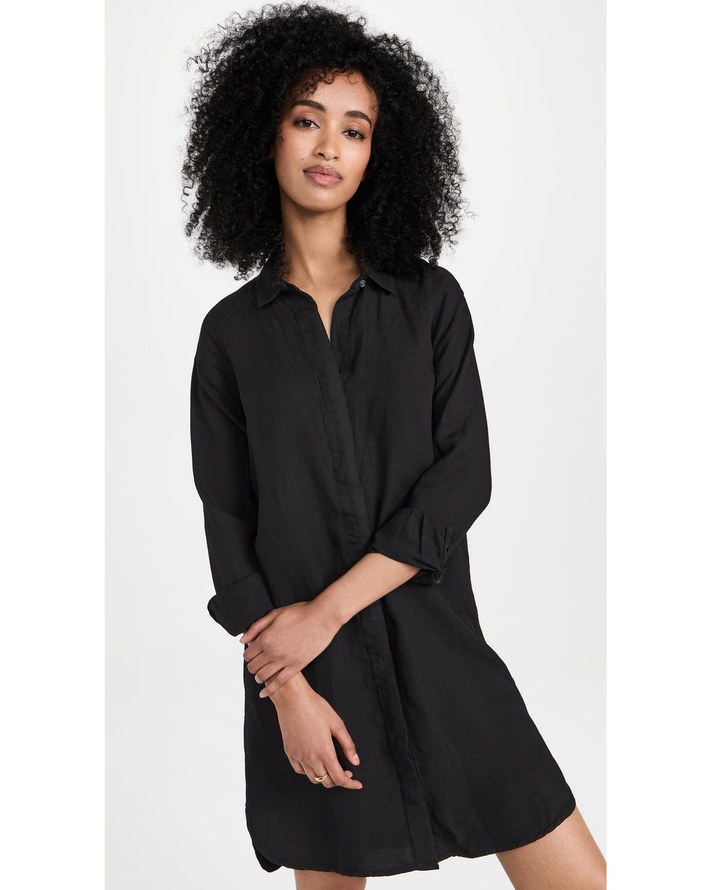James perse shirt hot sale dress