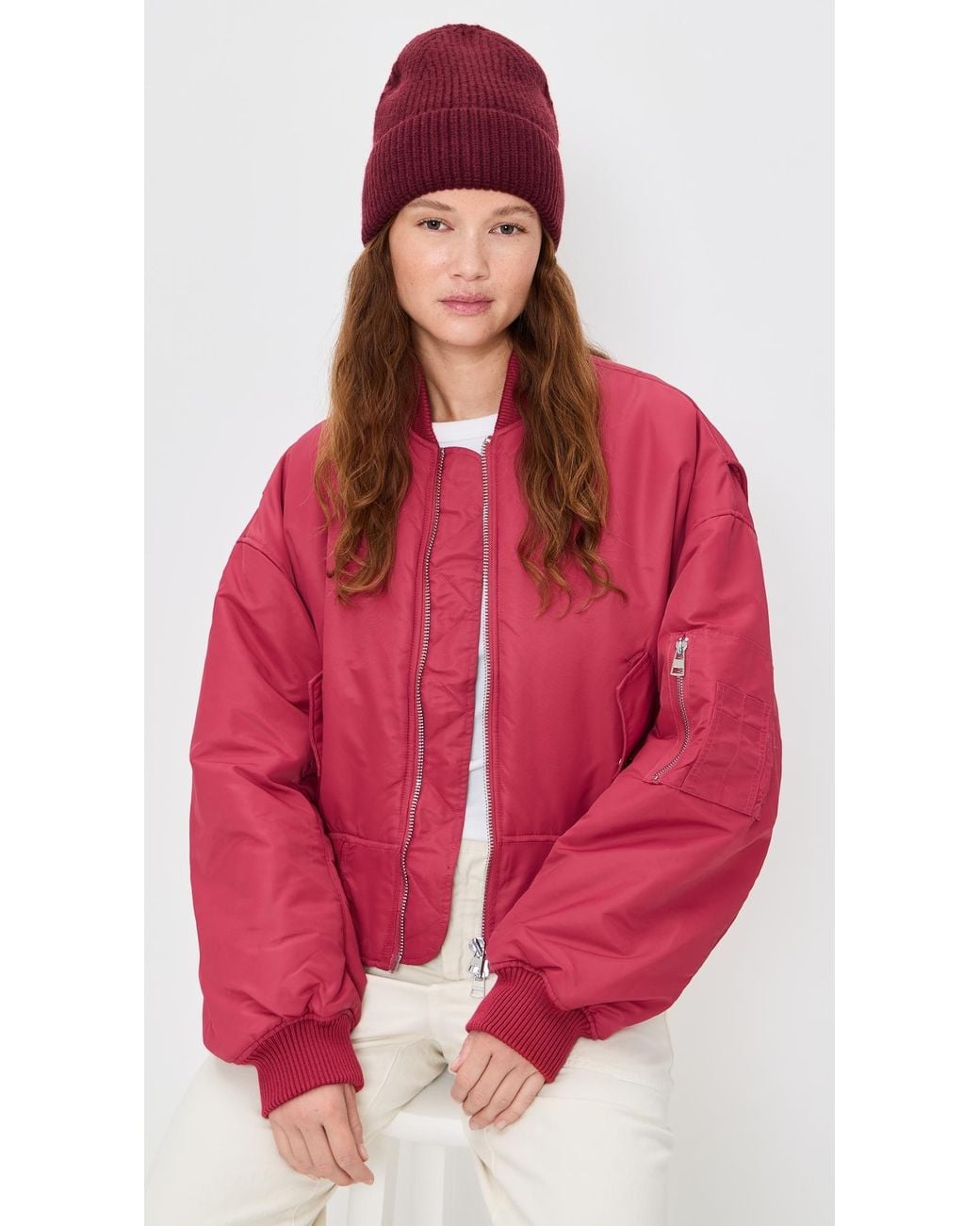 Hat Attack Red Epic Beanie