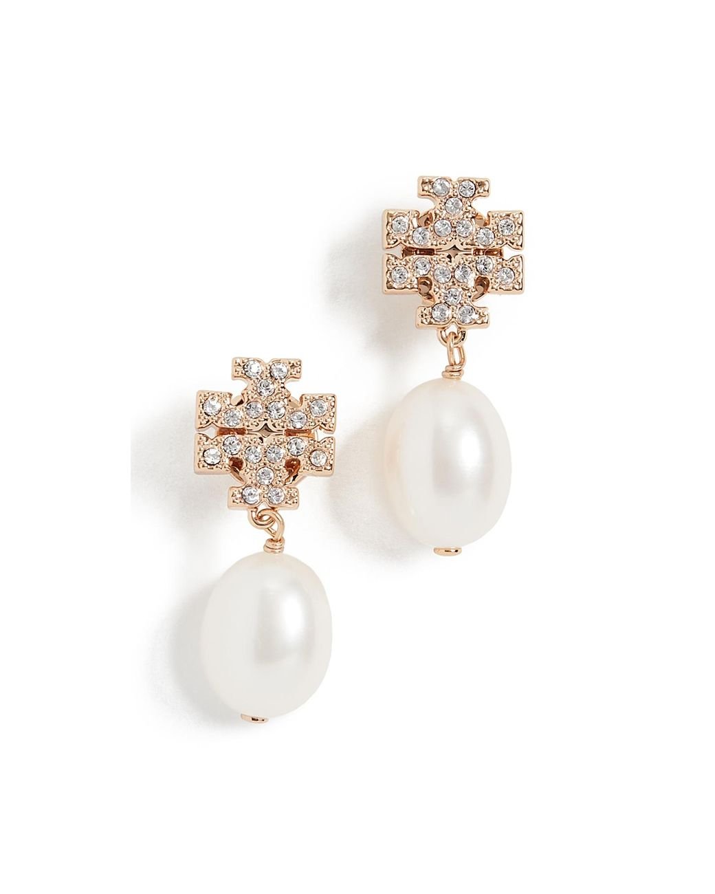 Tory burch kira cheap crystal drop earrings