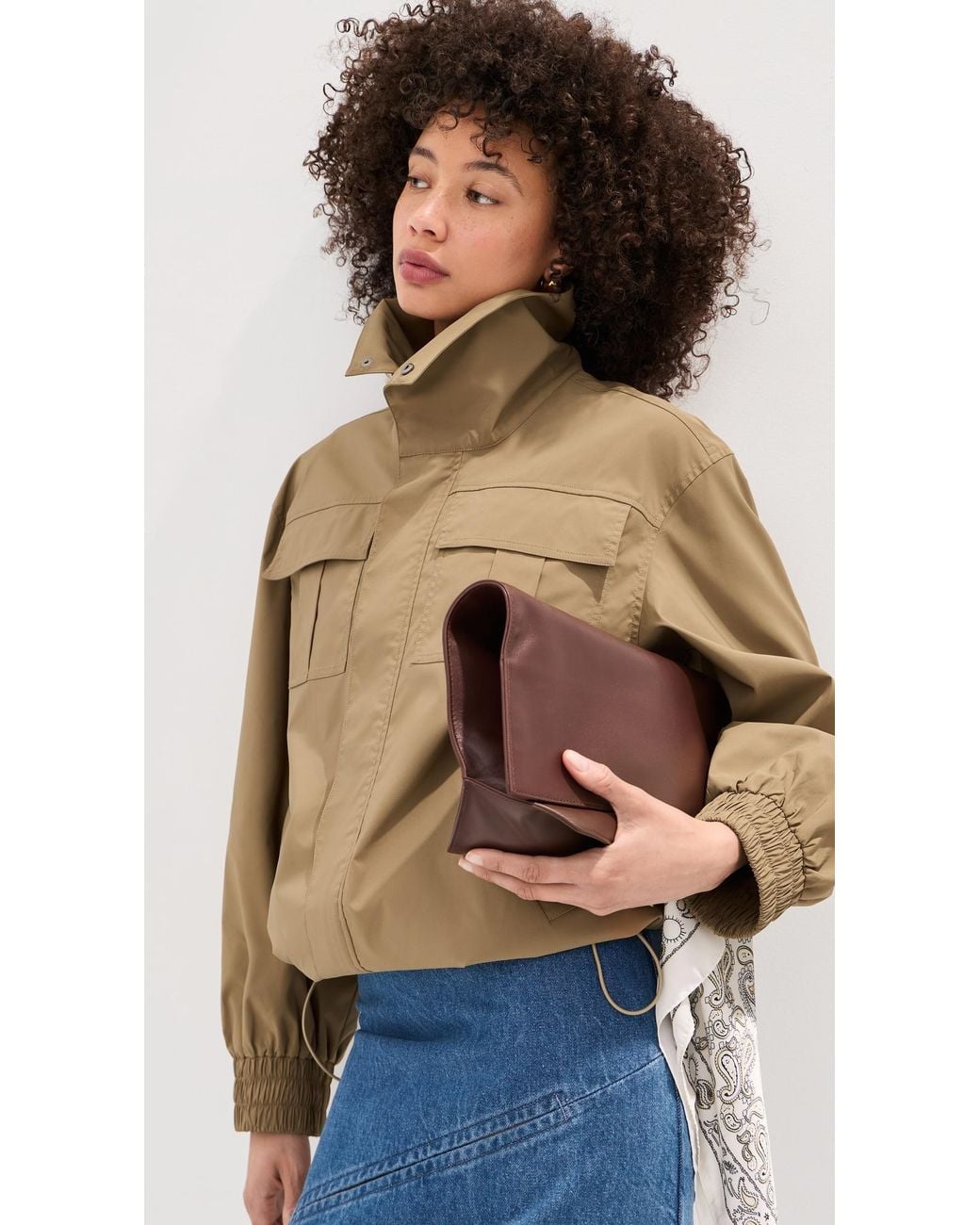 Le Bos Blue Aubrey Jacket