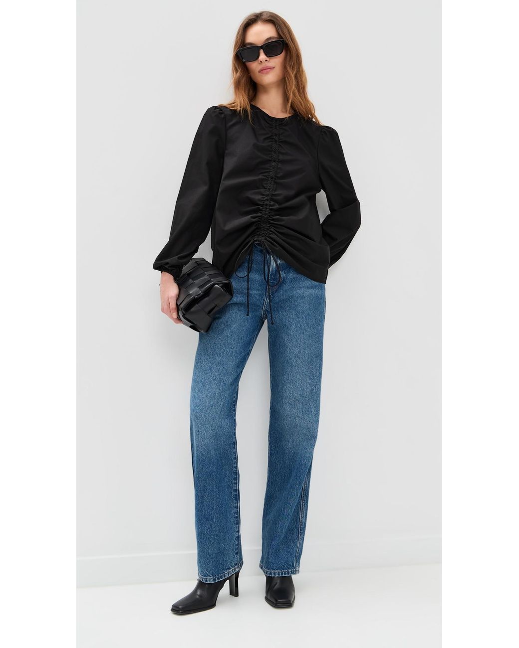 Le Bos Black Fallon Top