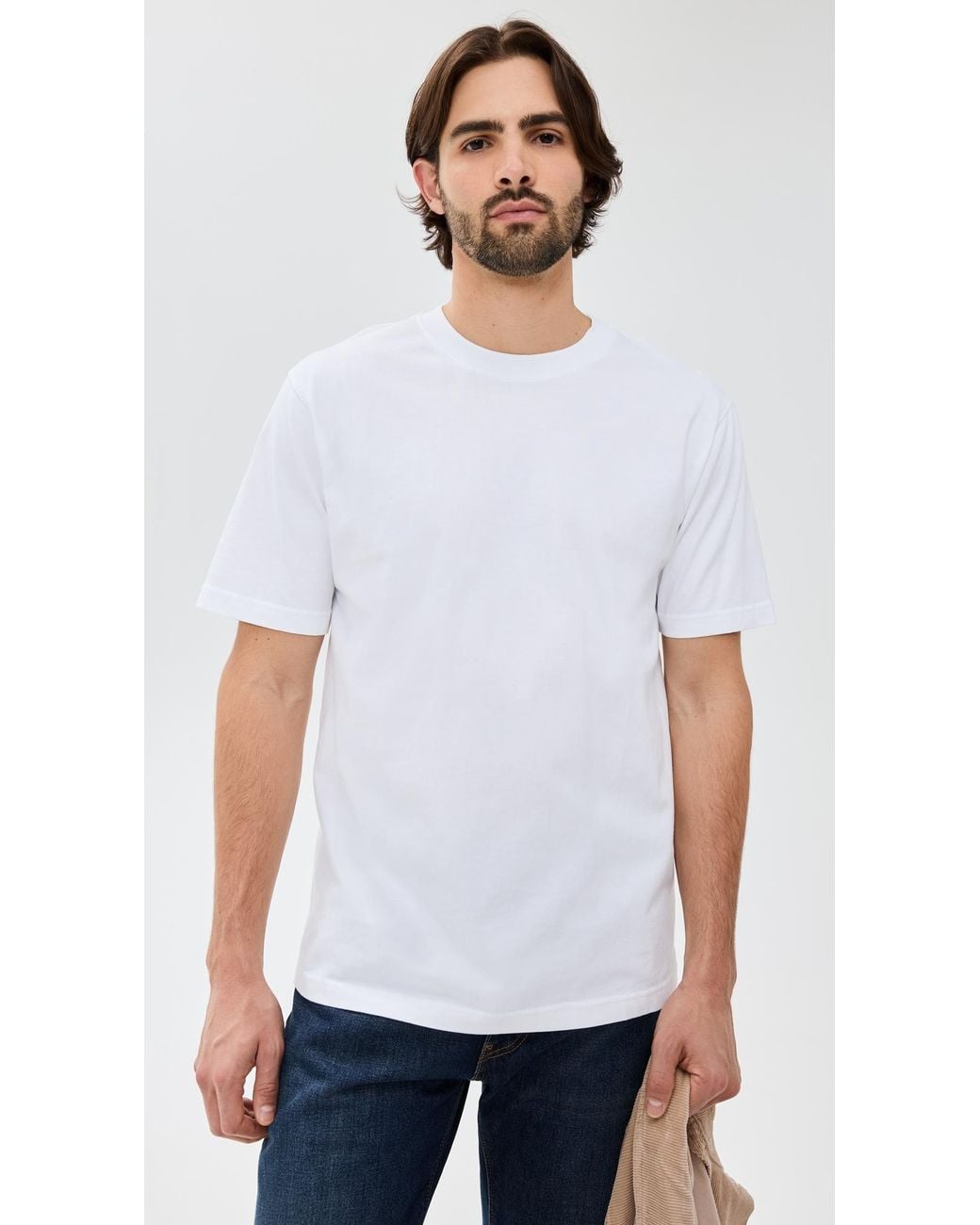 NN07 White Adam Tee for men