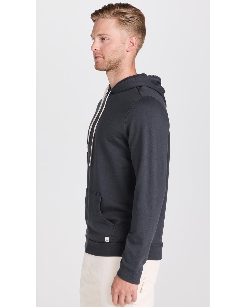 Marine Layer Blue Sunset Pullover Hoodie for men