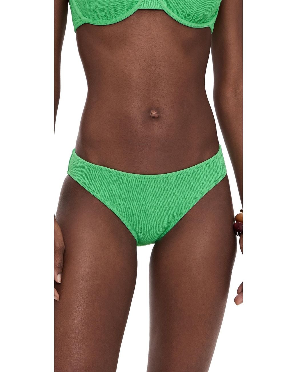 Solid & Striped Green The Eva Bikini Bottoms