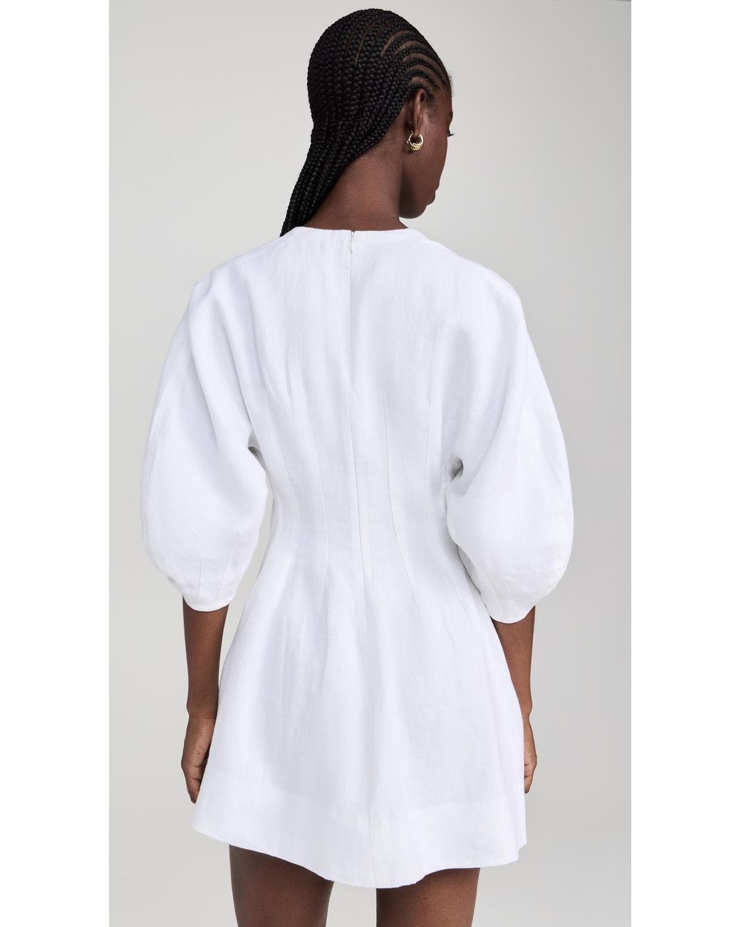 Faithfull the Brand Soleil Mini Dress in White | Lyst
