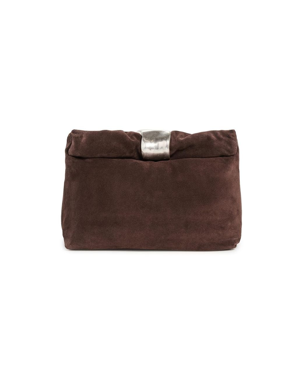 Staud Brown Cuff Clutch