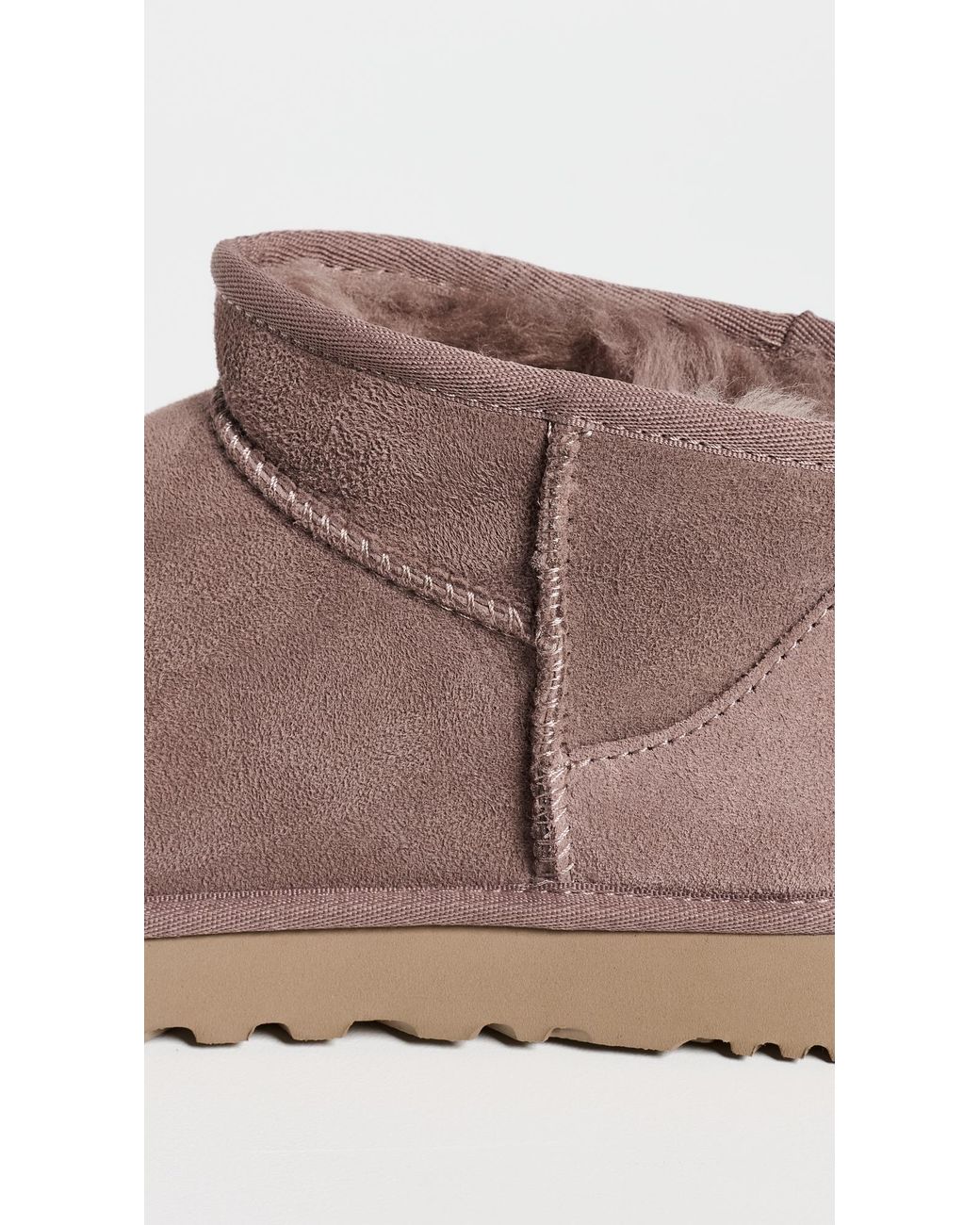 Ugg Pink Classic Ultra Mini Boots