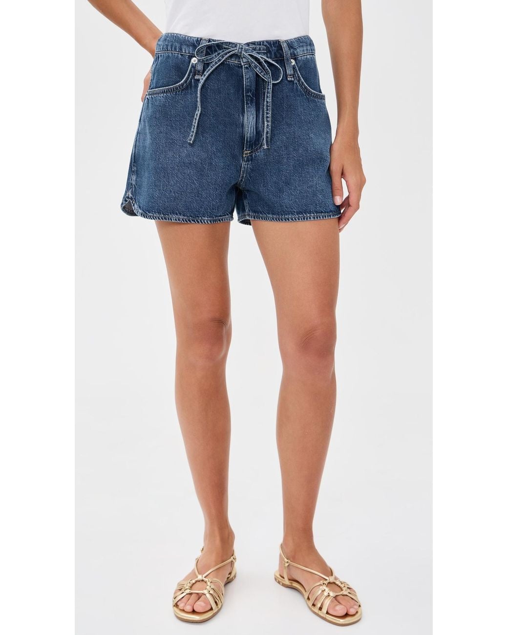 Rag & Bone Blue Uftwt Nolan Shorts