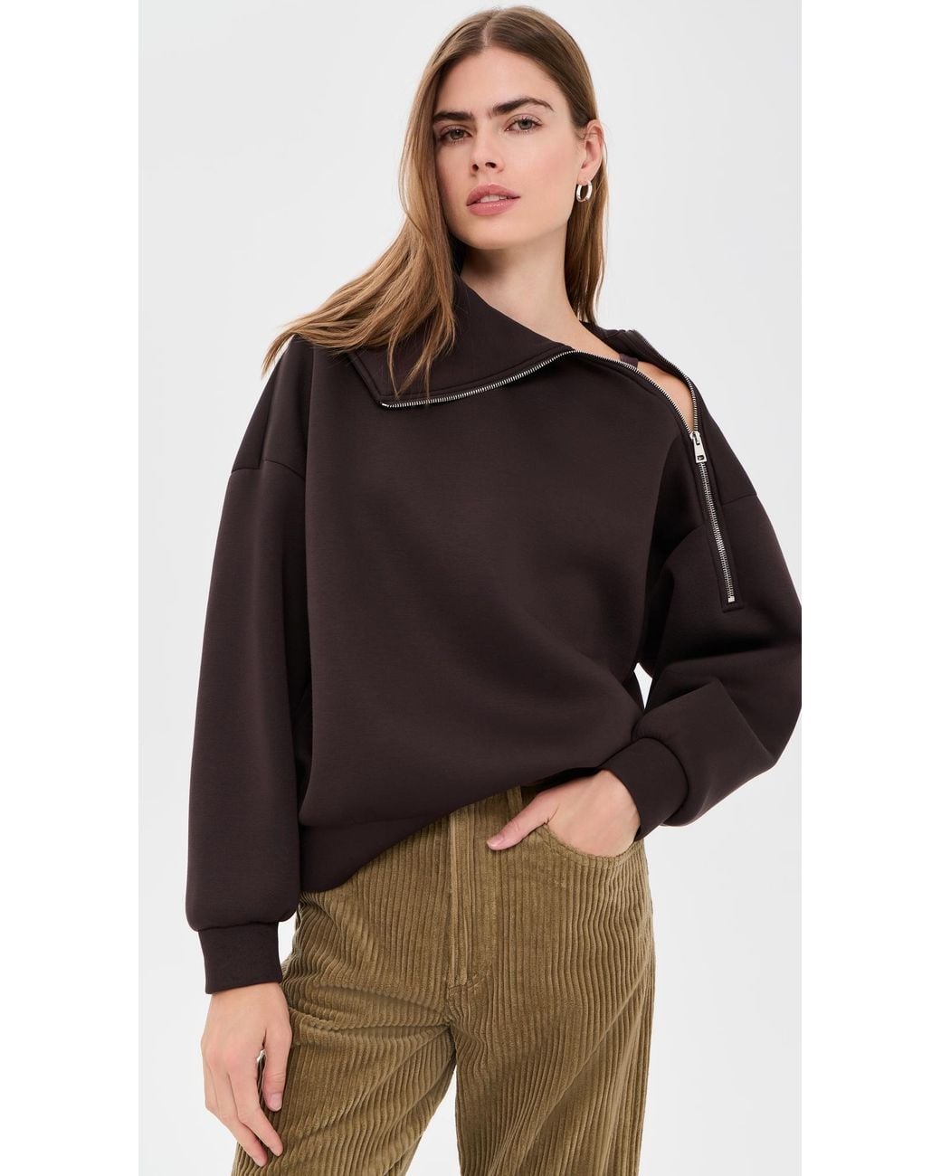 Agolde Brown Coyle Sweatshirt