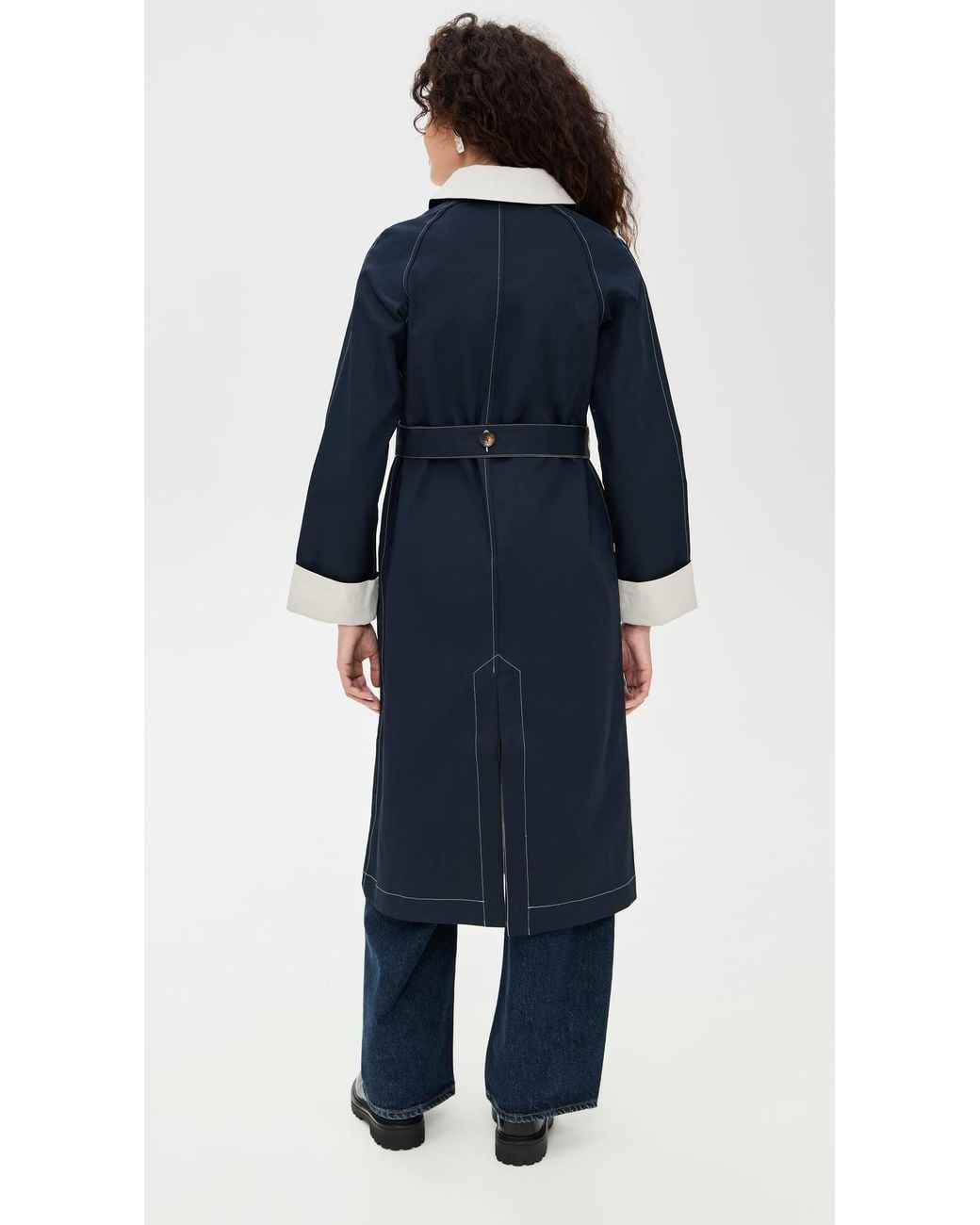 ALIGNE Blue Barnaby Reversible Coat