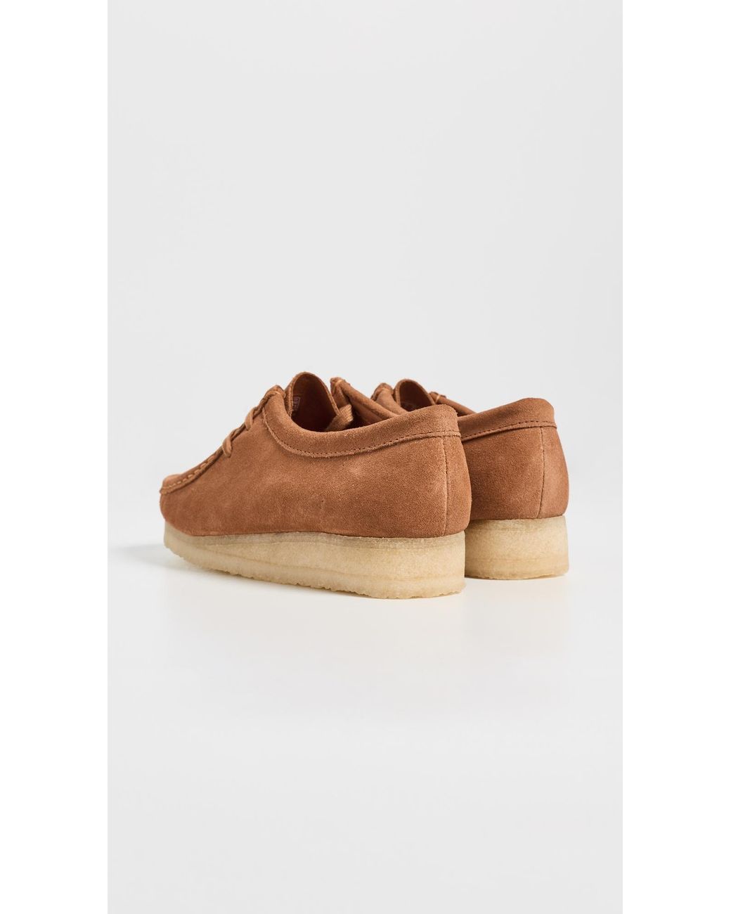Clarks White Wallabee Flats