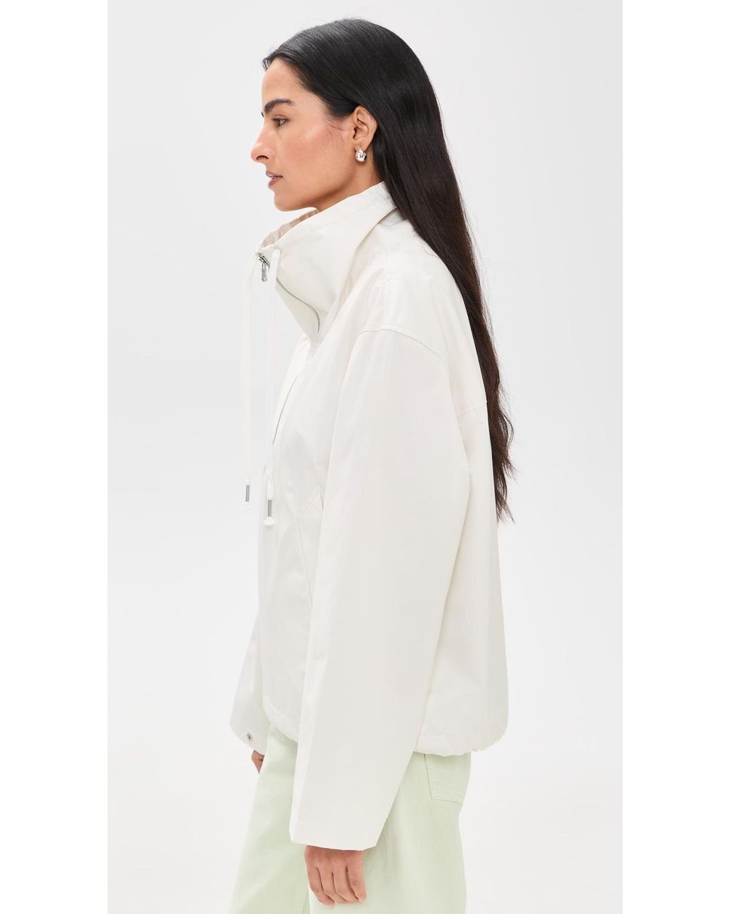 Agolde White Lydia Jacket