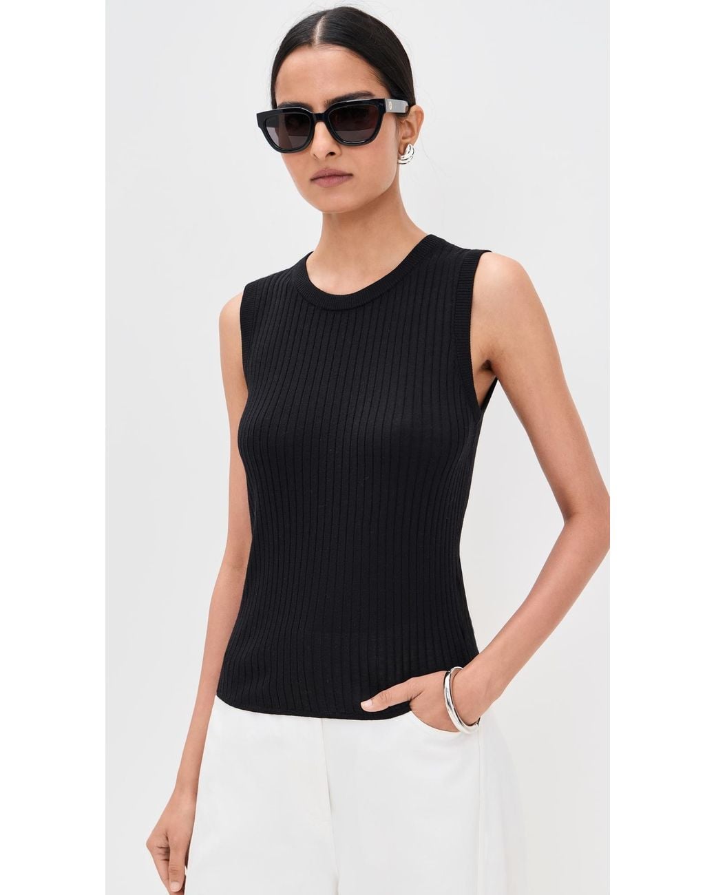 A.L.C. Black A. L.C. Mick Top