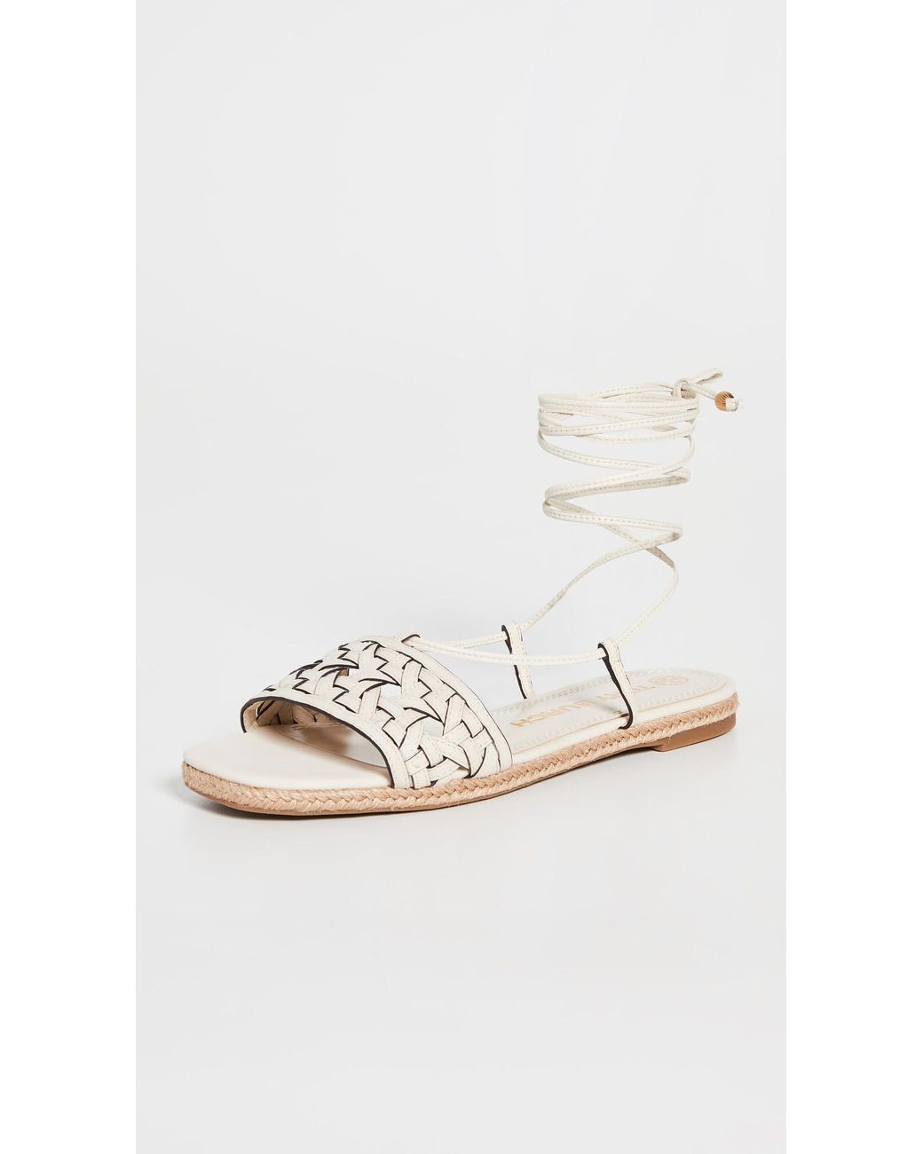 Tory Burch Basketweave Espadrille in Natural Lyst