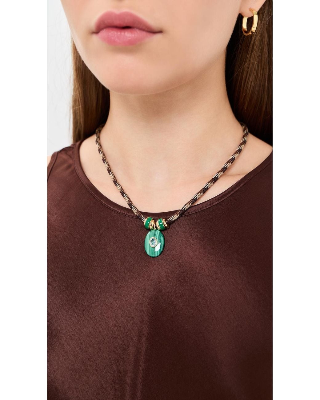 Lacey Ryan Green Allison Necklace