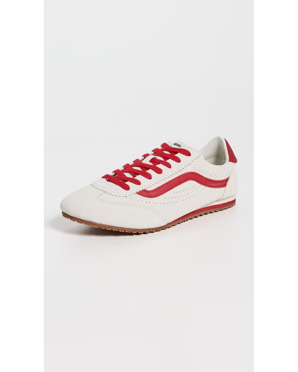 Vans Red Super Low Pro Sneakers