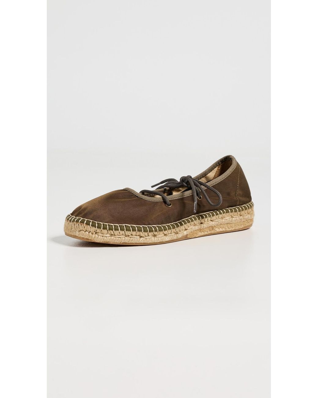 Naguisa Green Basella Espadrilles