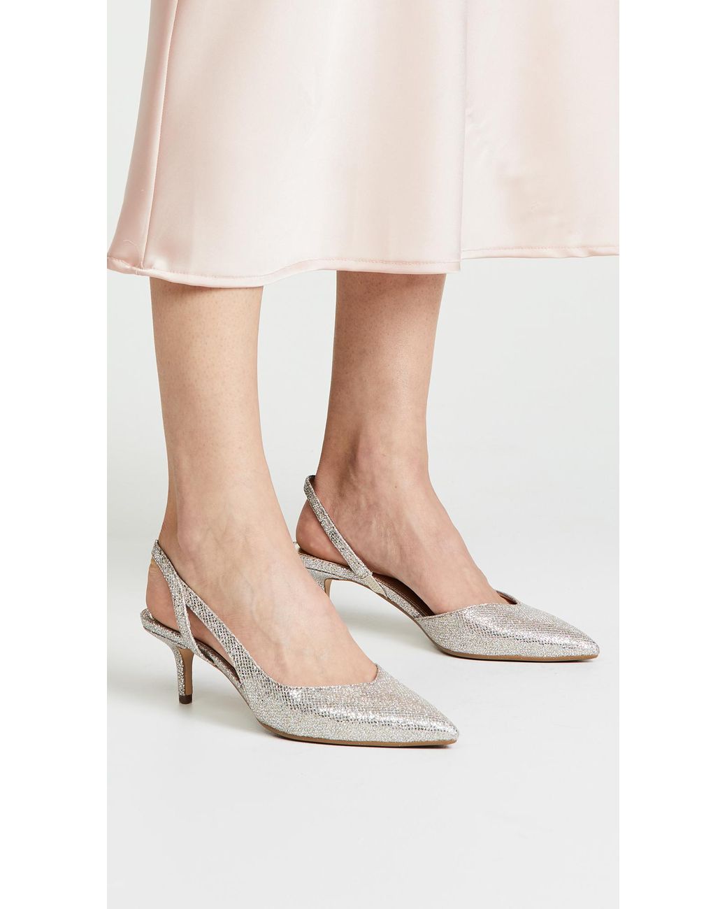 hundrede Stien Gade MICHAEL Michael Kors Eliza Flex Kitten Pumps | Lyst