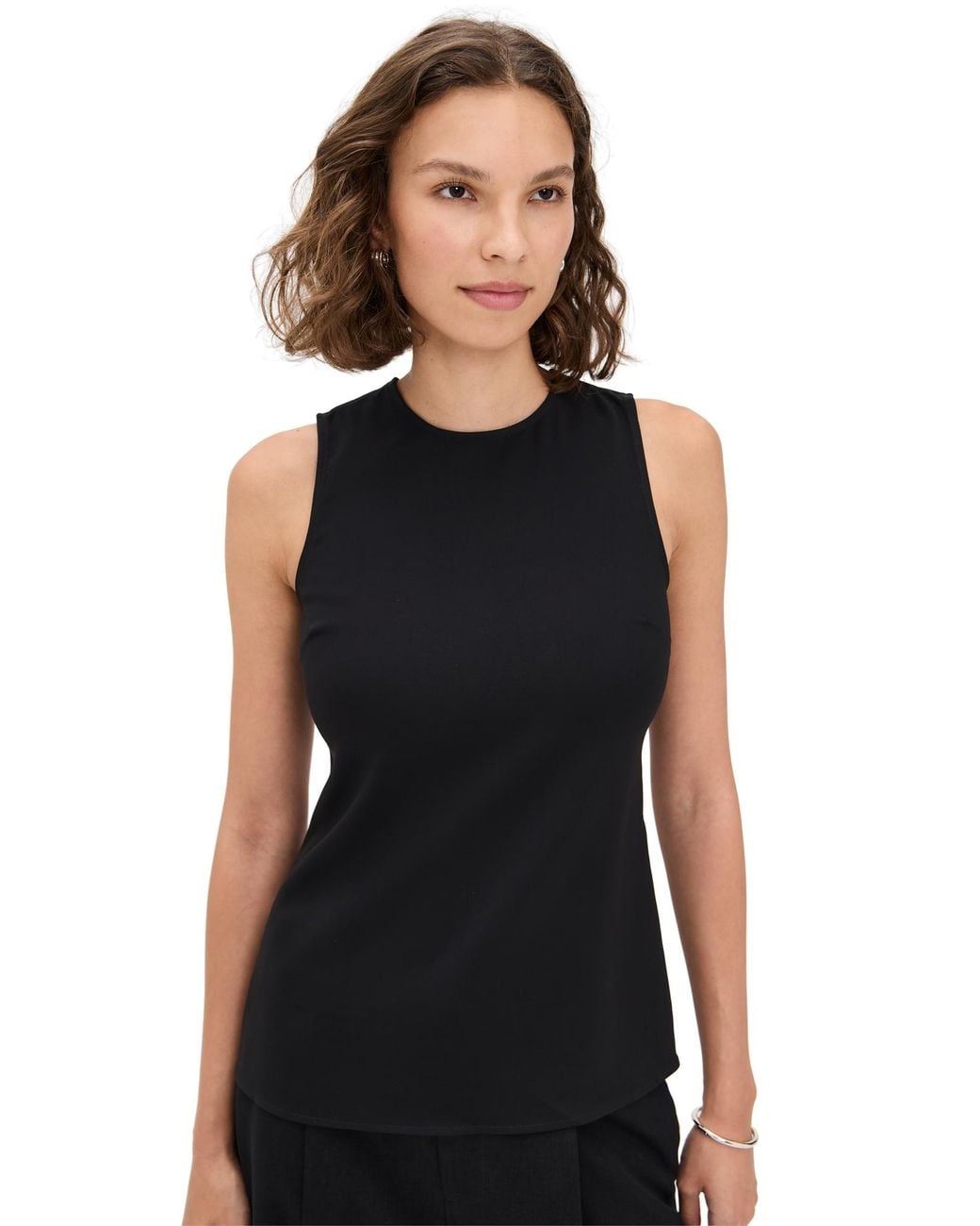 Staud Black Bronte Tunic