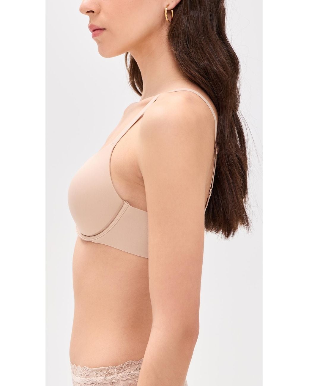 Spanx Natural Supersmooth Brava Lightly Lined Bra