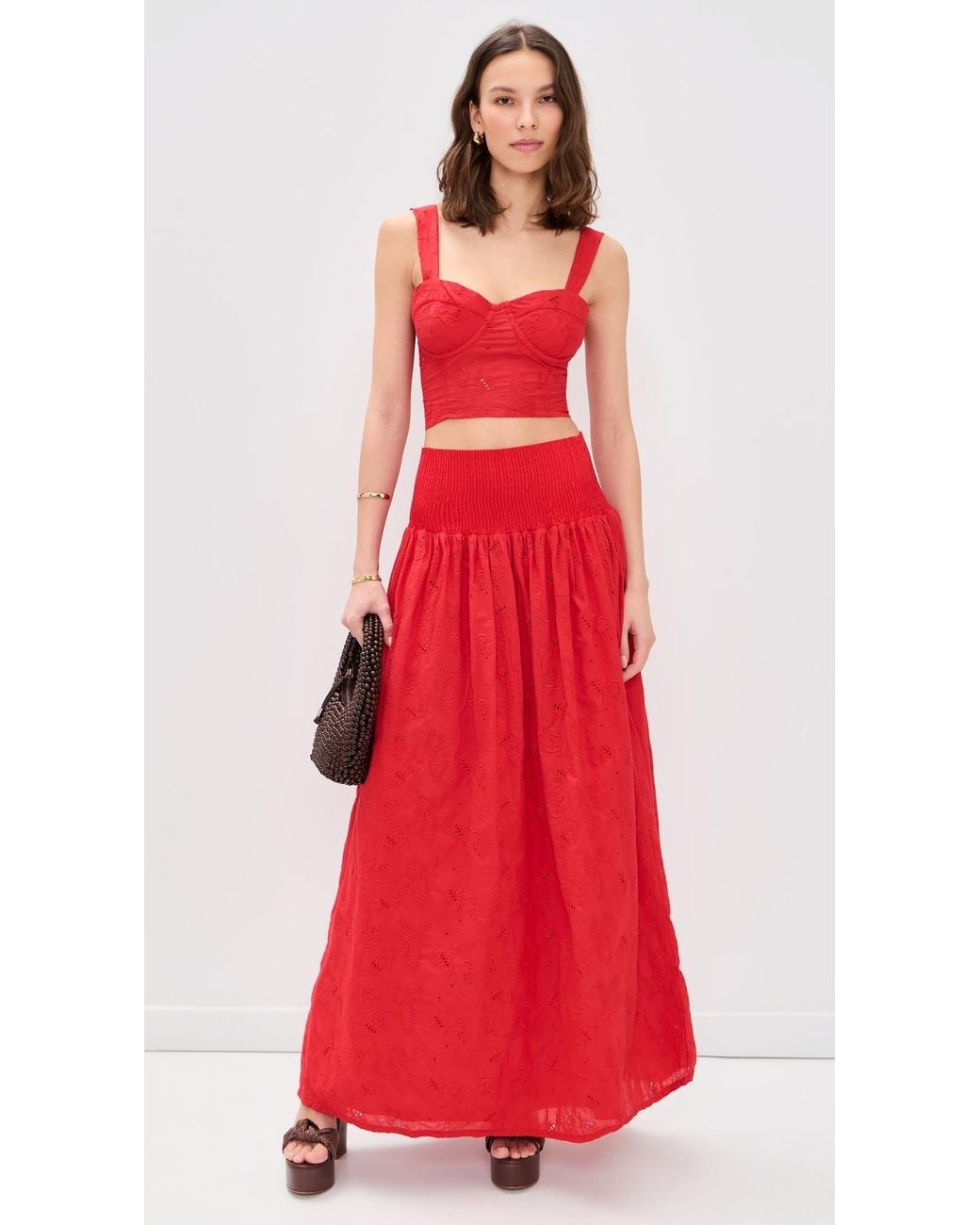 The Lulo Project Red The Bustier