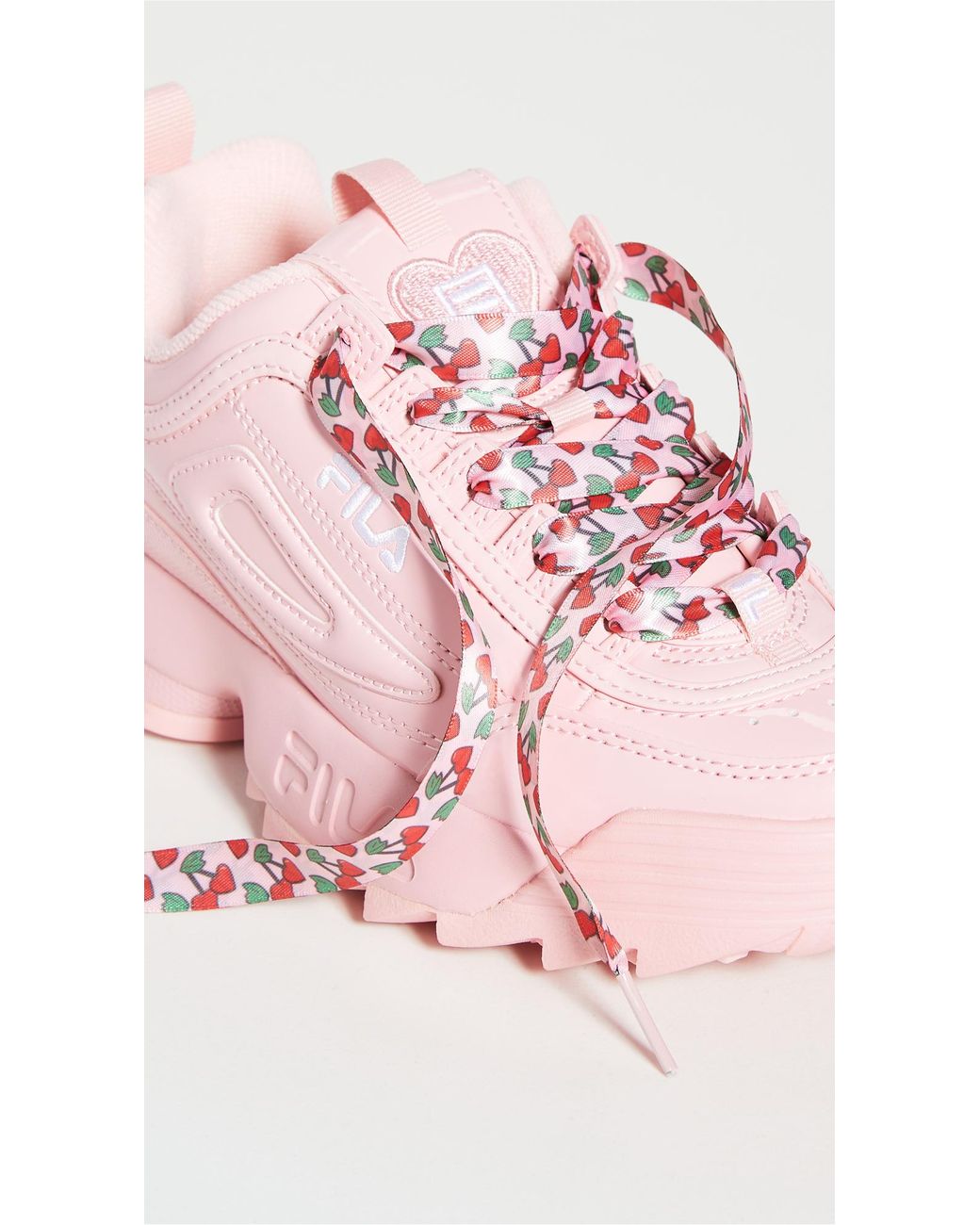 Fila Disruptor Ii Heart Sneakers in Pink | Lyst