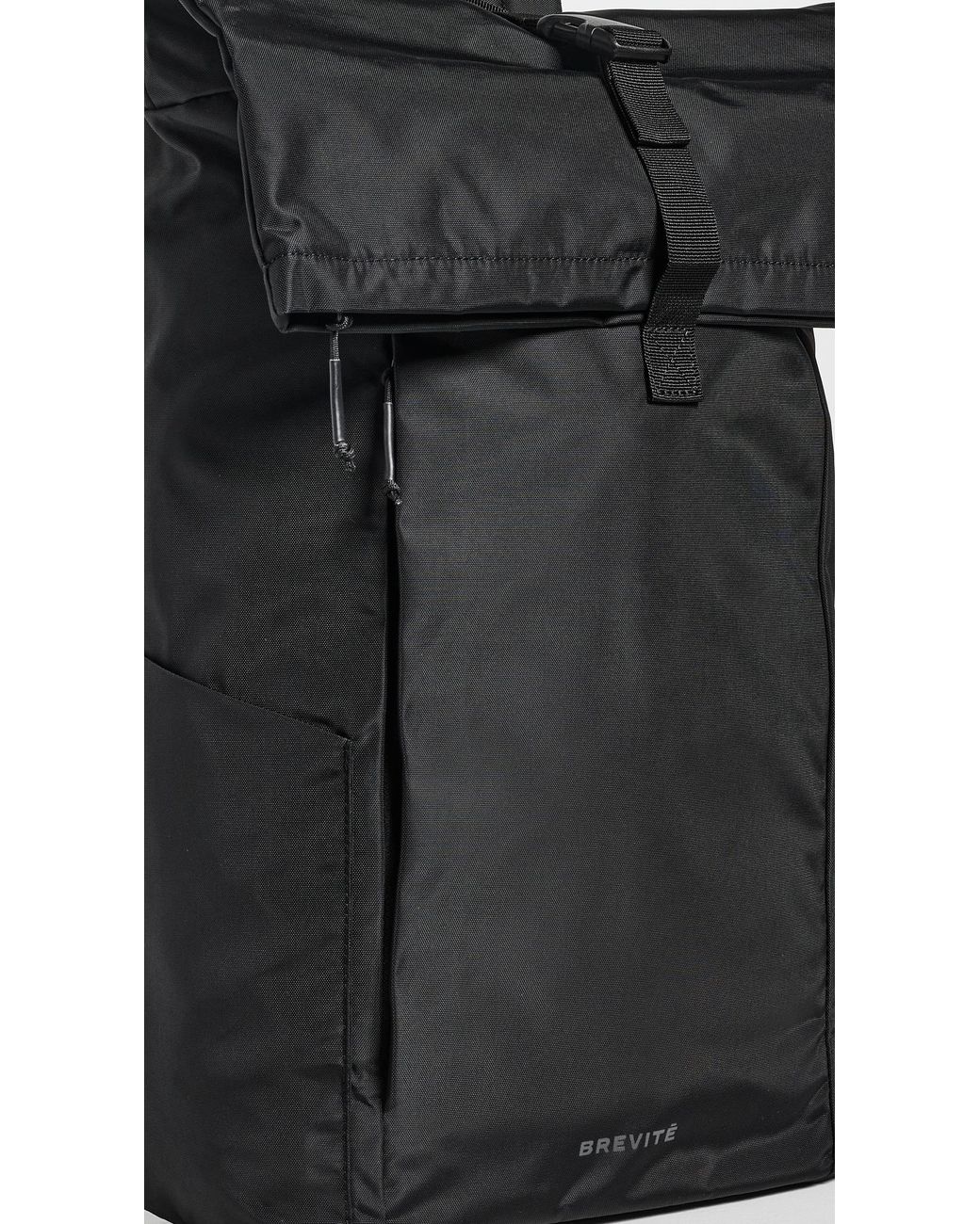 Brevite Black The Field Backpack for men