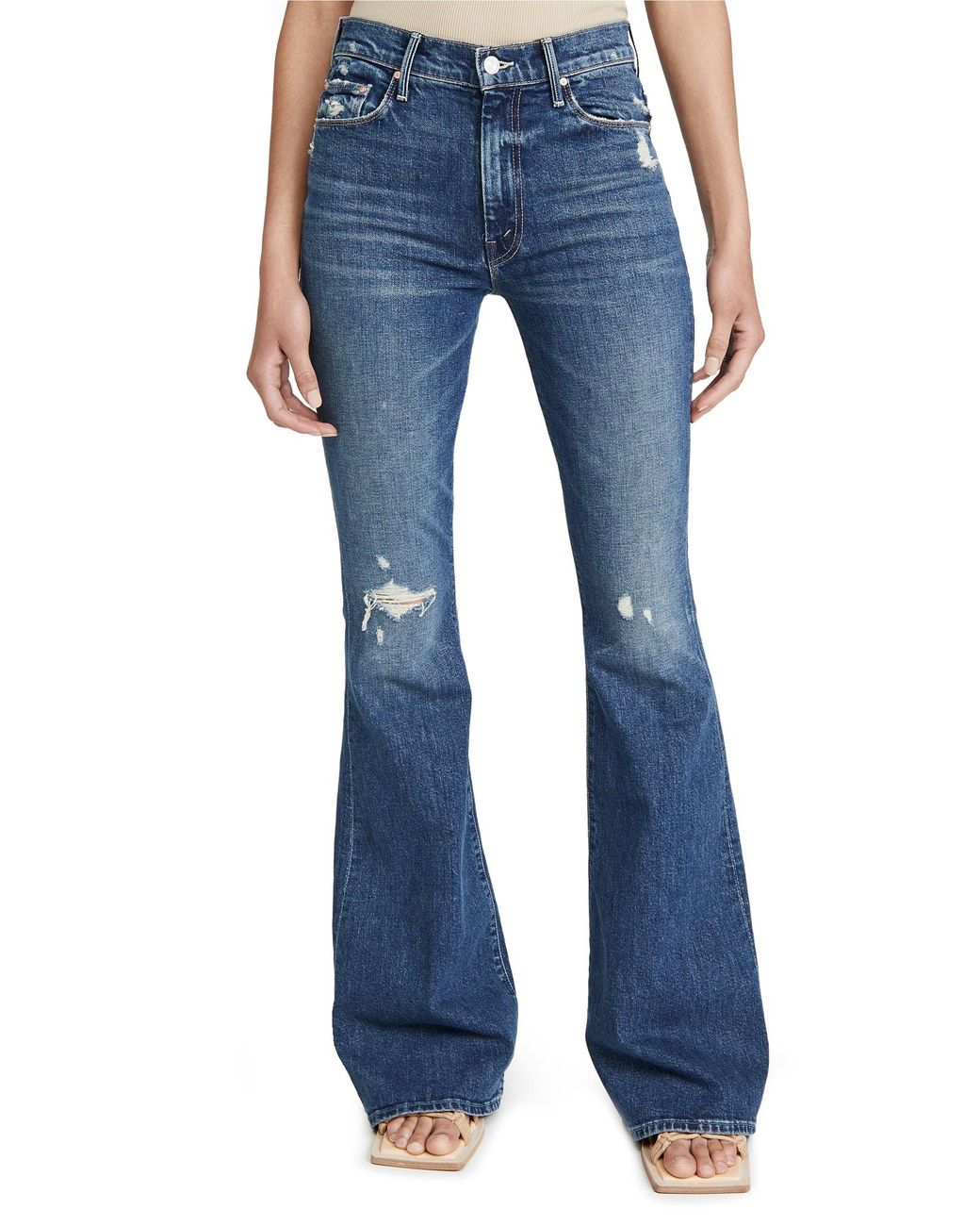Mother Denim The Super Cruiser Jeans in 