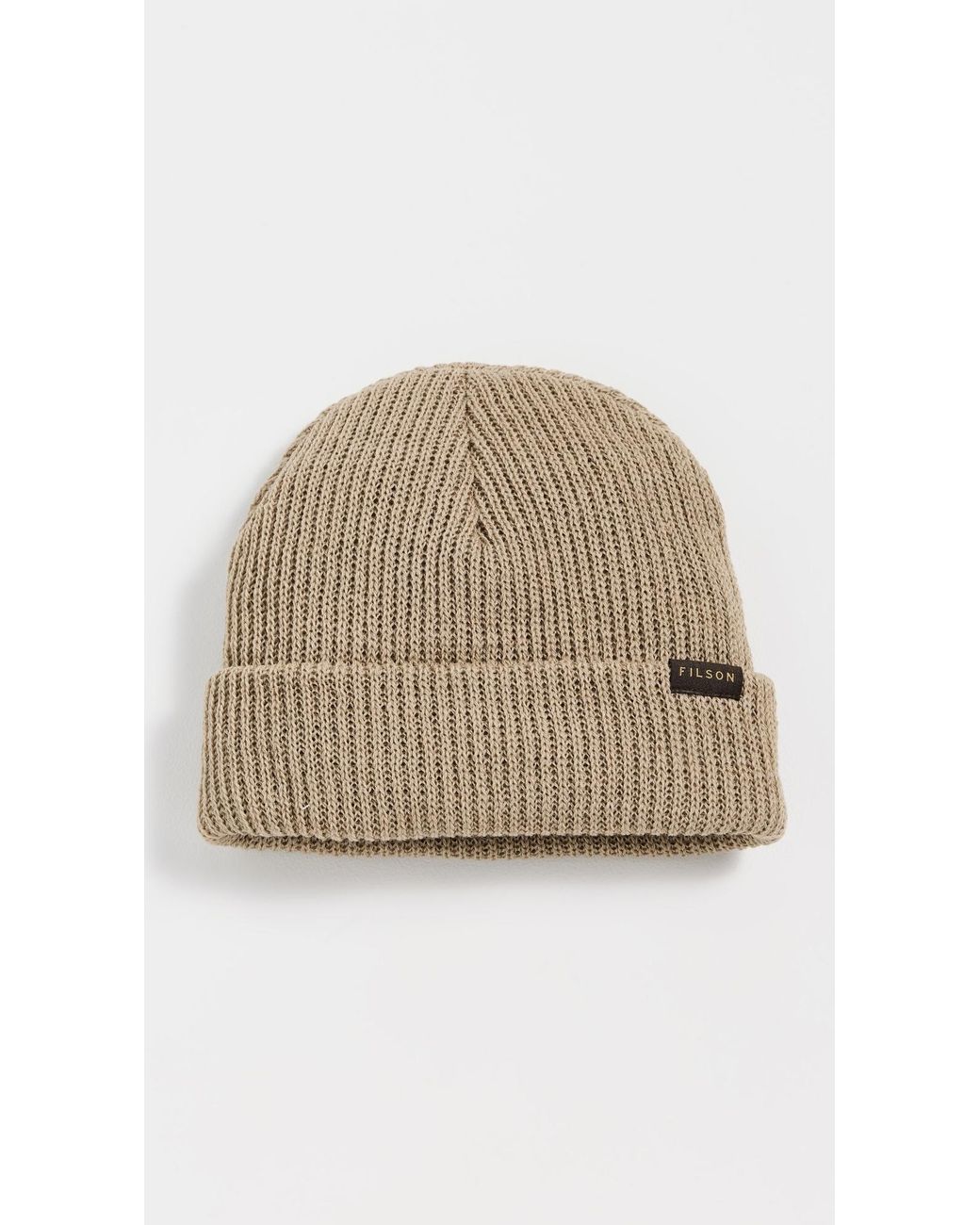 Filson Natural Knit Watch Cap Beanie for men