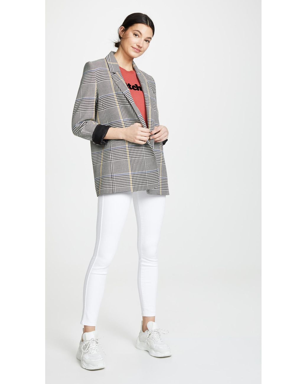 paige white jean jacket