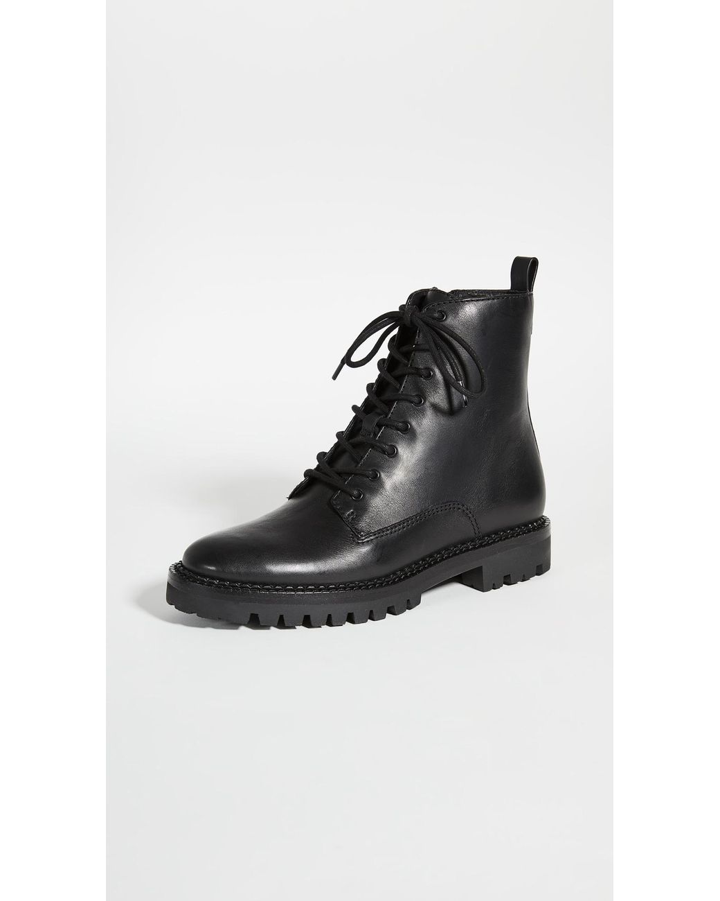 cabria leather lug boot