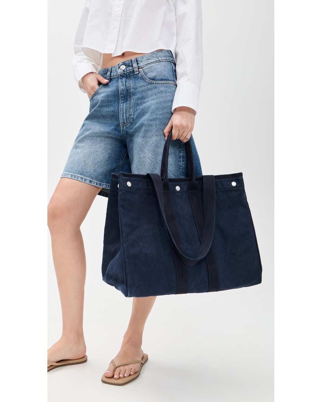 Alex Mill Blue The Perfect Weekend Tote
