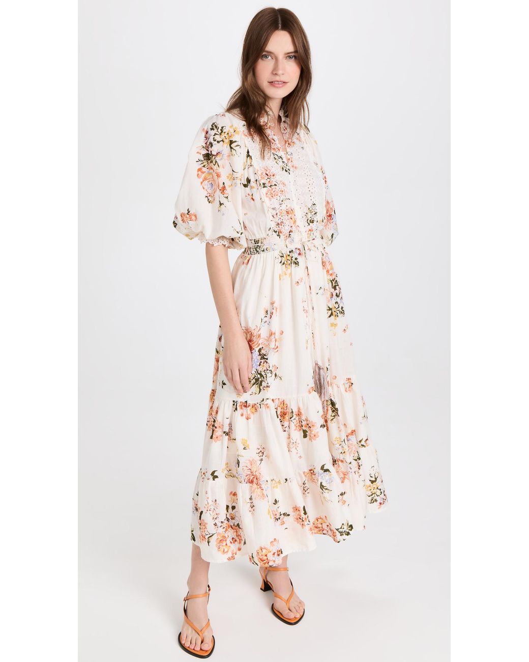 byTiMo Cotton Slub Midi Dress Lyst