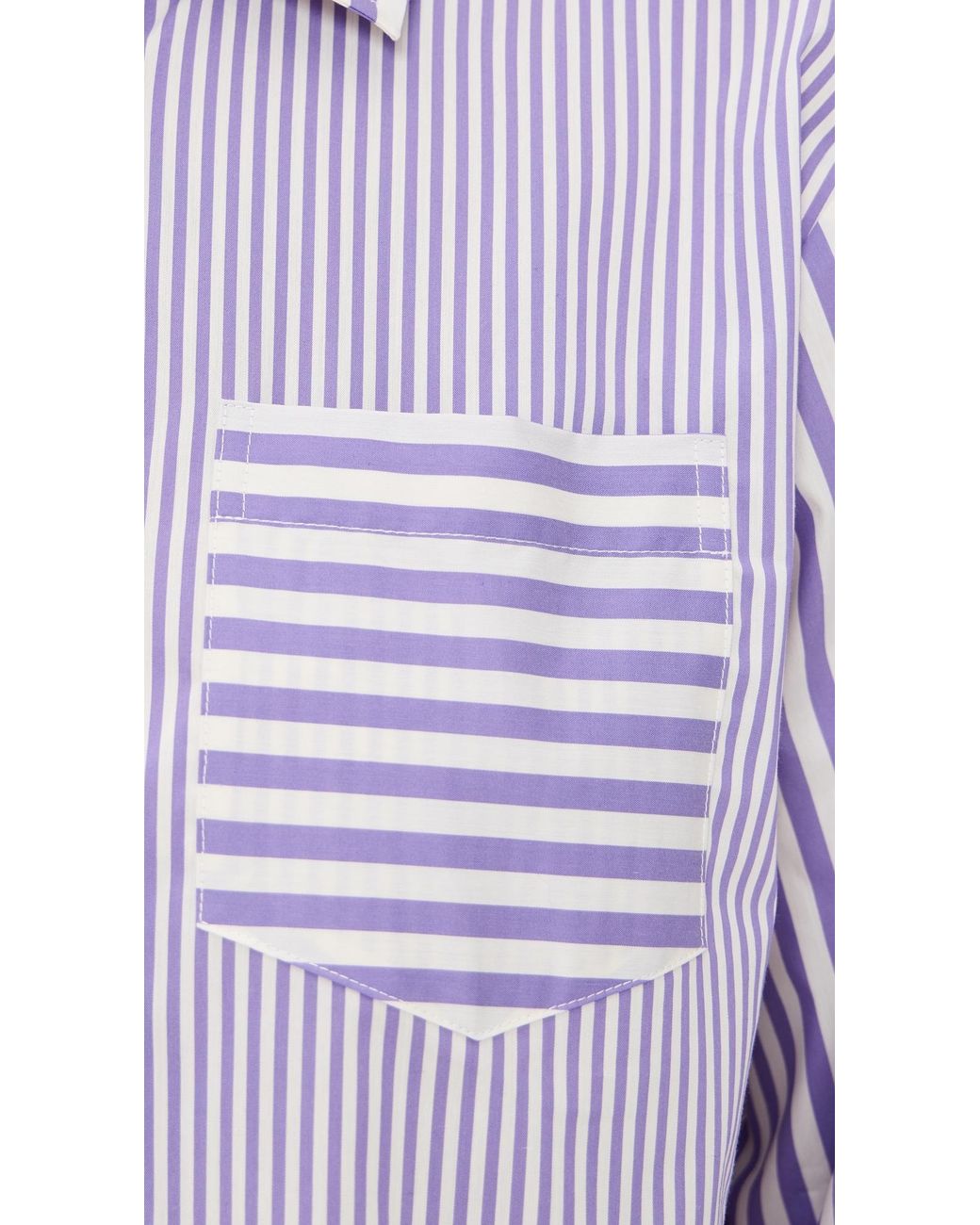 Solid & Striped Purple The Avril Button Down