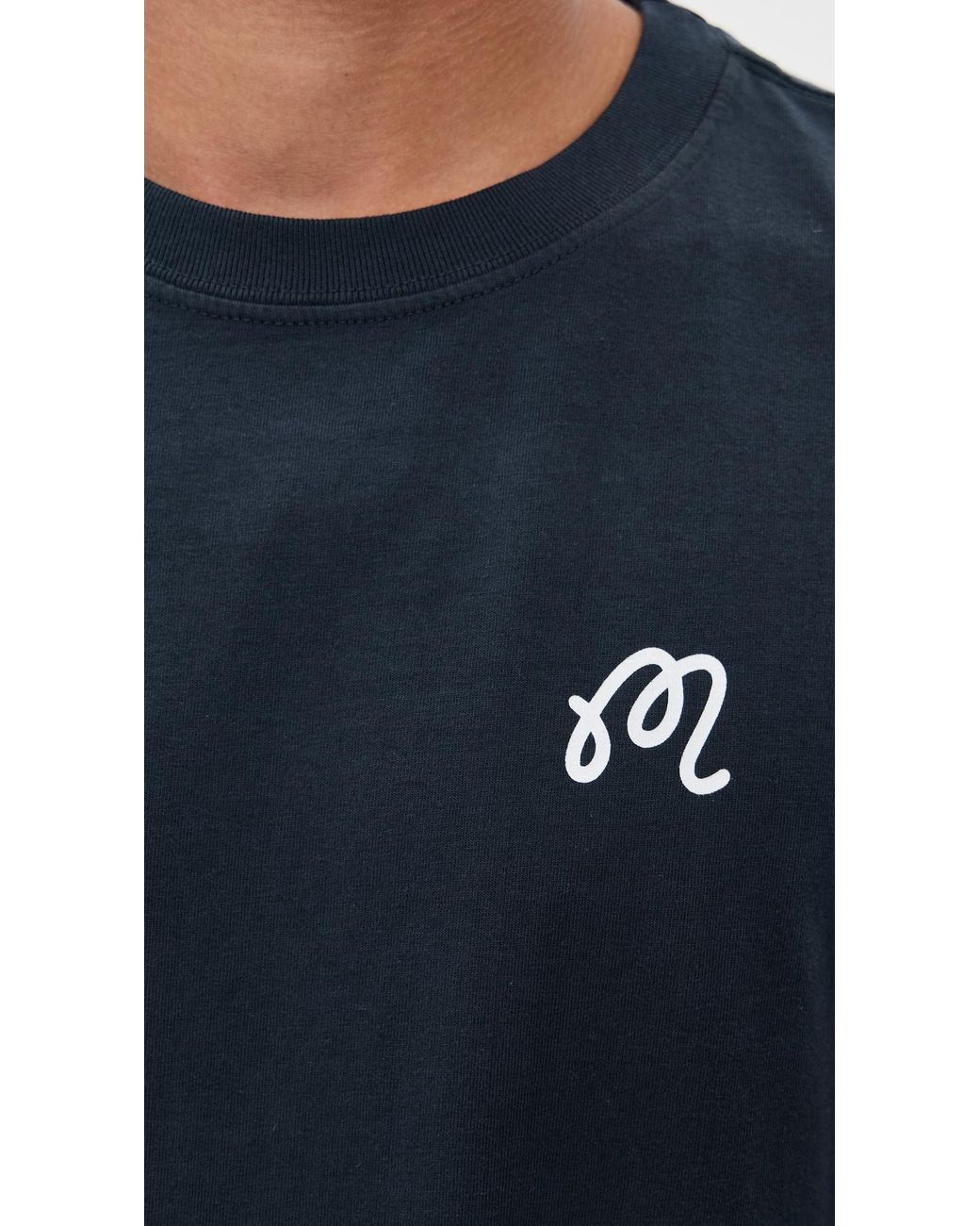 Malbon Blue Bermuda Tee for men