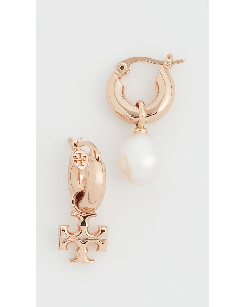 Tory Burch Kira Mismatched Hoop Earring Lyst
