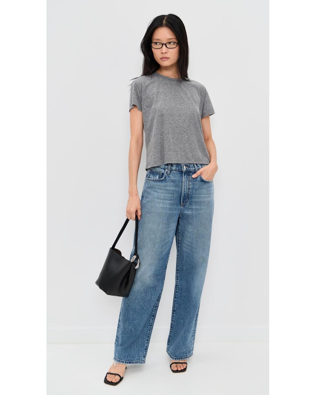 PERFECTWHITETEE Gray Harley Tee 3 Pack